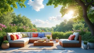 découvrez nos conseils pour choisir le salon de jardin idéal qui sublimera votre extérieur. matériaux, styles, confort et fonctionnalité : apprenez à sélectionner le mobilier qui répondra à vos besoins et à vos envies pour profiter pleinement de votre terrasse ou jardin.