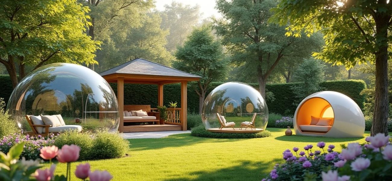 découvrez nos conseils pour choisir la bulle de jardin idéale qui s'harmonisera parfaitement avec votre espace extérieur. profitez de votre jardin tout en étant protégé des intempéries et en ajoutant une touche esthétique à votre décoration extérieure.