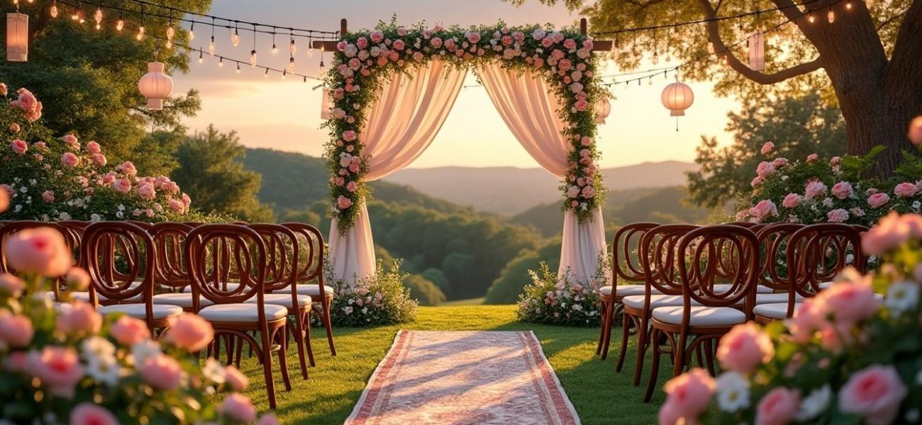 découvrez comment transformer votre jardin en un lieu magique pour un mariage inoubliable. des idées de décoration élégantes et originales pour créer une ambiance romantique et mémorable. inspirez-vous pour rendre ce jour spécial encore plus unique!
